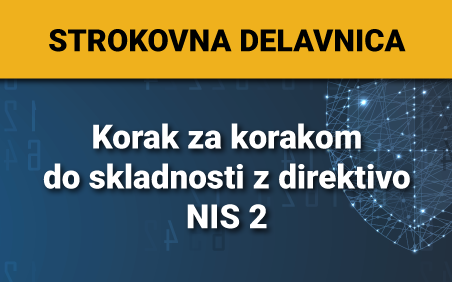 Vabilo na strokovno delavnico NIS 2